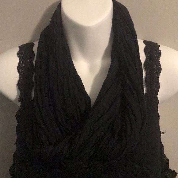 Black Infinity Scarf - Picture 2 of 2